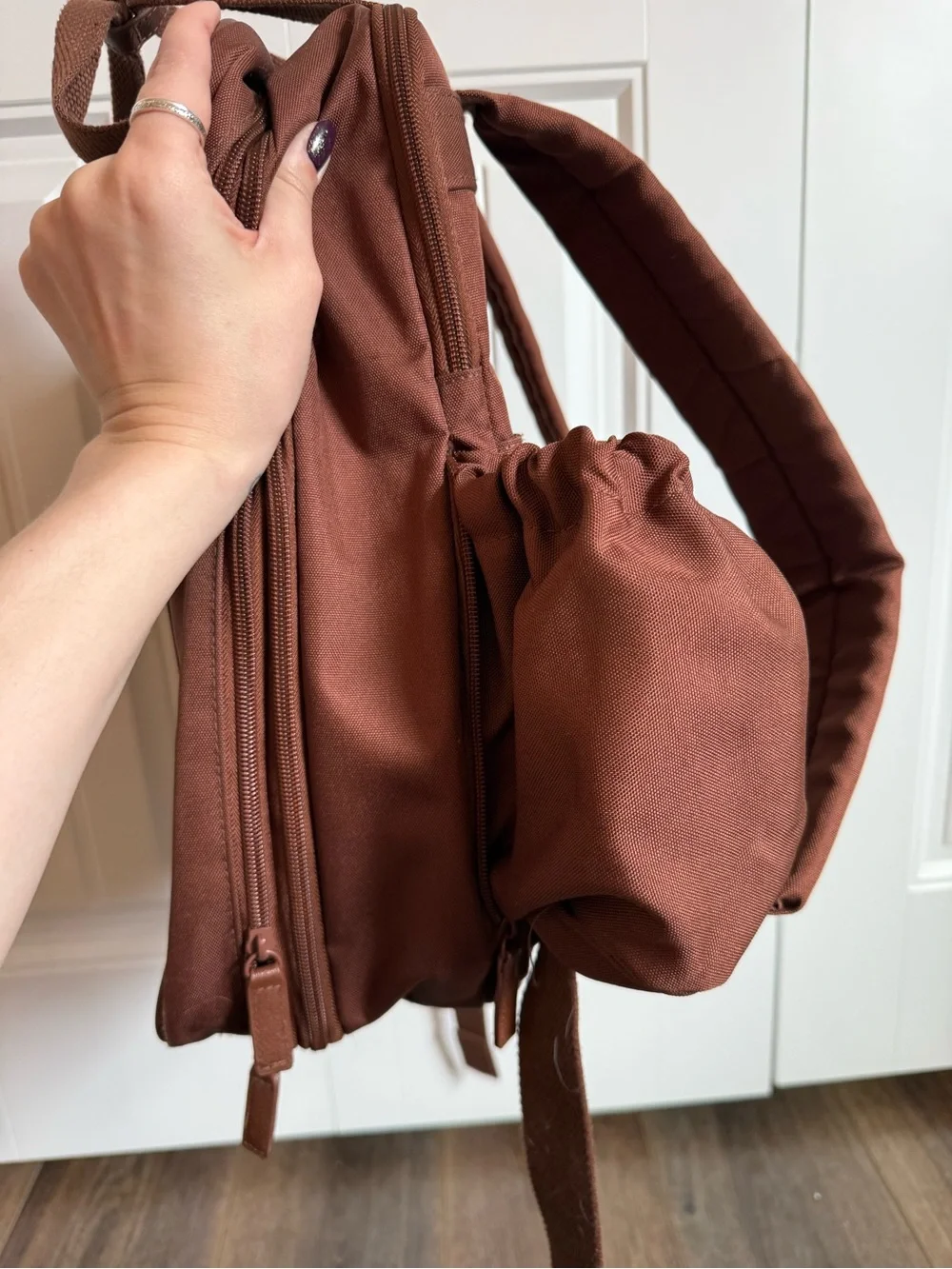 BEIS Maple Expandable Backpack - - Picture 3 of 10